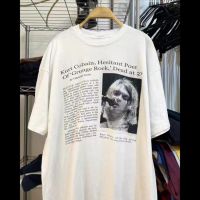 ✴ เสื้อยืดแขนสั้น พิมพ์ลาย Band Kurt Cobain สไตล์สตรีท สําหรับผู้ชาย