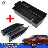 Car Armrest Storage For Peugeot 3008GT 3008 5008 2017 2018 2019 2020 2021- 2023 Central Console Storage Stowing Tidying2023