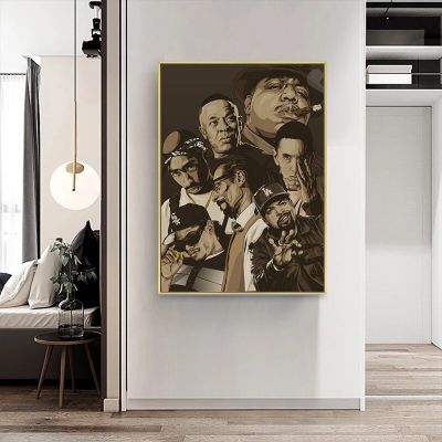 โปสเตอร์ดาวนักร้องฮิปฮอปและการพิมพ์ Tupac Shakur 2PAC ศิลปะผ้าใบวาดภาพห้องนั่งเล่นภาพศิลปะบนผนังบ้าน Cuadros A23883ตกแต่ง