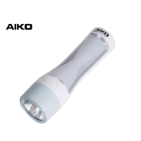 AIKO #KN-L8130LA ไฟฉาย LED ชาร์จไฟ พร้อมโคมไฟในตัว ***รับประกันแบตเตอรี่ 6 เดือน