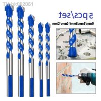 ▫✕✾ 3 4 5 6 8 10 12mm Multi-functional Glass Drill Bit Triangle Bits Ceramic Tile Concrete Brick Metal Stainless Steel Wood