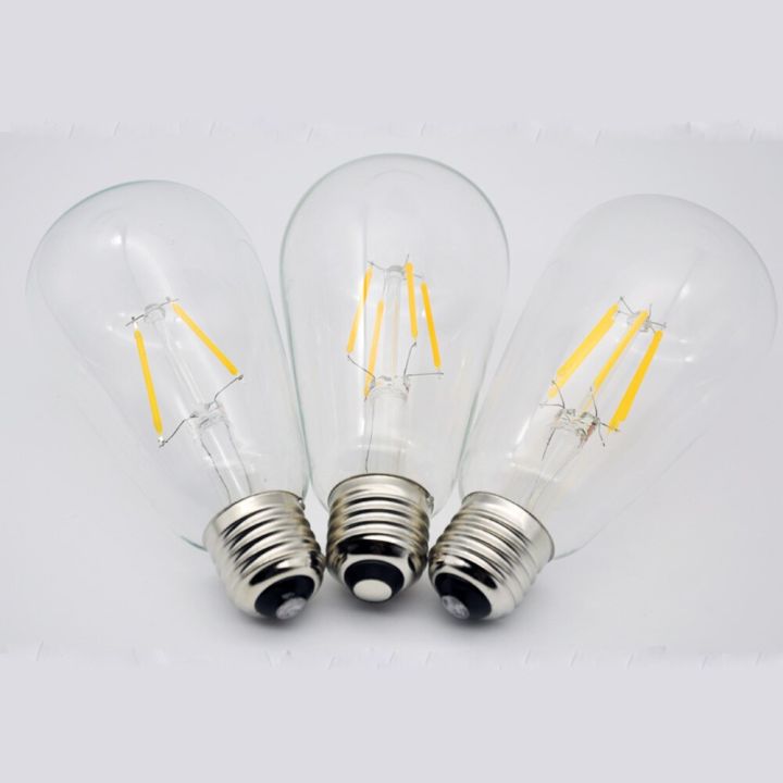 worth-buy-d-n-m-ไส้หลอดไฟ-led-โบราณ-e27-bombillas-หลอดไฟเอดิสัน-led-220v-cob-2w-4w-6w-st64วันหยุดอัจฉริยะ-g80โคมไฟ-led-lampada-หลอดไฟ
