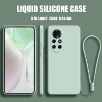 เคส Huawei Nova 8 Pro case เคสกันกระแทกซิลิโคนเหลวแบบเต็มรูปแบบต้นฉบับสี่เหลี่ยมจัตุรัสตัวป้องกันกล้องด้านหลัง