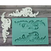 Monogram Mold Fondant Mold เครื่องมือตกแต่งเค้กช็อกโกแลต Gumpaste Mold