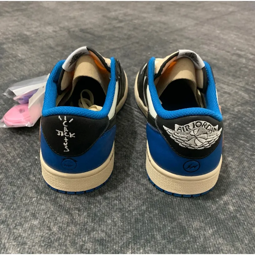 Fragment Desigh x Travis scott jd1 Low sneakers for men and women