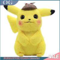 【OG】 28เซนติเมตรนักสืบ Pikachu ของเล่นตุ๊กตา,อะนิเมะตุ๊กตา,การ์ตูน Kawaii ตุ๊กตา,ของเล่นสำหรับเด็ก