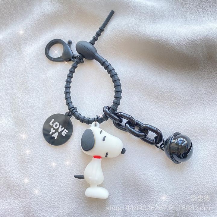 hot-ยุโรปและอเมริกาขายร้อนข้ามพรมแดน-snoopy-charlie-พวงกุญแจจี้ตุ๊กตาการ์ตูนอะนิเมะพวงกุญแจรถจี้