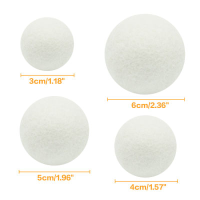 Hot Wool Dryer Balls Reusable Softener Laundry 5Cm Laundry Ball Home Washing Balls Wool Dryer Balls Washing Machine Accessories