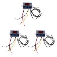 3X 10A AC110-220V Digital LED Temperature Controller XH-W3001 for Incubator Cooling Heating Switch Thermostat NTC Sensor