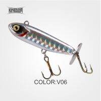 Kingdom BLADERTAIL VIB ตะขอล่อเหยื่อตกปลา Jigging Hard Lure Tail Vibration ผลิตเสียงจมเหยื่อตกปลาปลอม Wobblers