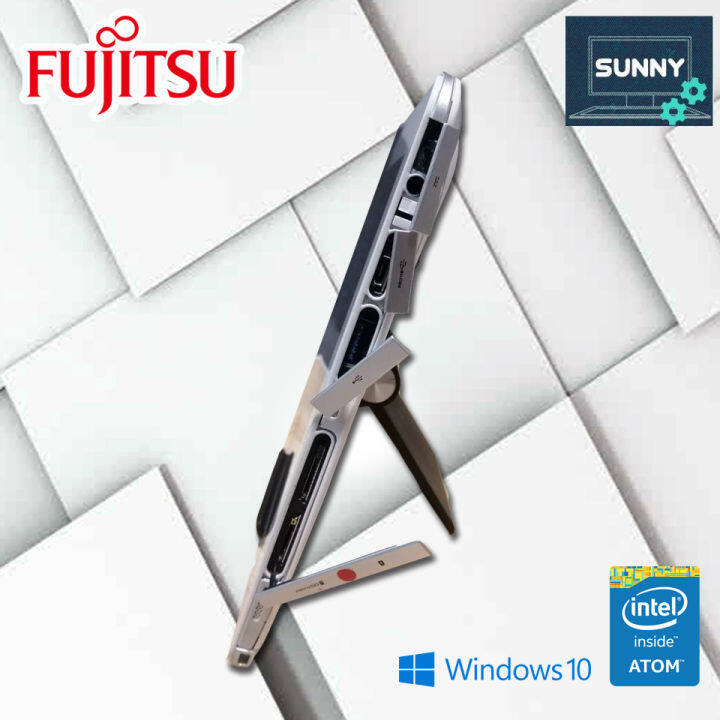 โน๊ตบุ๊ค-แท็บเล็ต-fujitsu-รุ่นarrow-q584-แรม4gb-window10-มือสองสภาพดี-สินค้าประมูลจากสำนักงานออฟฟิต