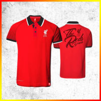 เสื้อโปโล ลิขสิทธิ์แท้  Liverpool ( ชาย ) รุ่นLFC043 สีแดง