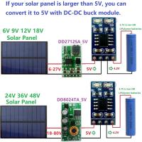 5X SD05CRMA 3.7V 4.2V Li-ion Li-Po Lithium Battery Charger Module for 5V 6V 9V 12V 18V 24V 48V Solar panel