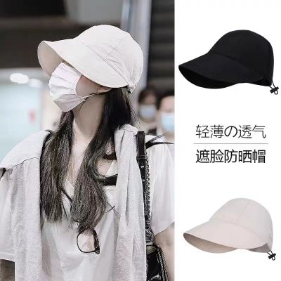 [พร้อมส่ง] MNO.9 Cap CP002 หมวกแฟชั่นหญิง หมวกกันแดด สไตล์เกาหลี ปีกกว้าง หมวกกลางแจ้ง หมวกแก้ปหญิง ปรับได้