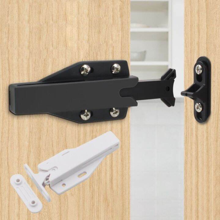 Toolstar Handle-free Doors Catches Latch Switch Bouncer White/Black ...