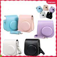 SHANXEN อุปกรณ์ป้องกัน กล้องทันใจ กระเป๋าถือ กระเป๋ากล้อง เคสกล้อง สำหรับ Instax มินิ11 กระเป๋าสะพายข้าง