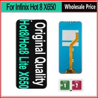 สำหรับ Infinix Hot 8หน้าจอ LCD Digitizer แทนการประกอบสำหรับ Infinix 8หน้าจอร้อน X650 LCD ของแท้