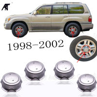 4pcslot Silver or Electroplate Wheel Center Cap Hubcap for 42603-60410 1998-2002 LX470 16" Rim Wheel Center Cap Grooved