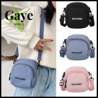 GS สำหรับผู้หญิง สีทึบทึบ ผ้าใบแคนวาส ซิปมีซิป กระเป๋า Crossbody กระเป๋าถือขนาดเล็กมาก กระเป๋าแมสเซนเจอร์สำหรับเดินทาง กระเป๋าสะพายไหล่แบบสั้น