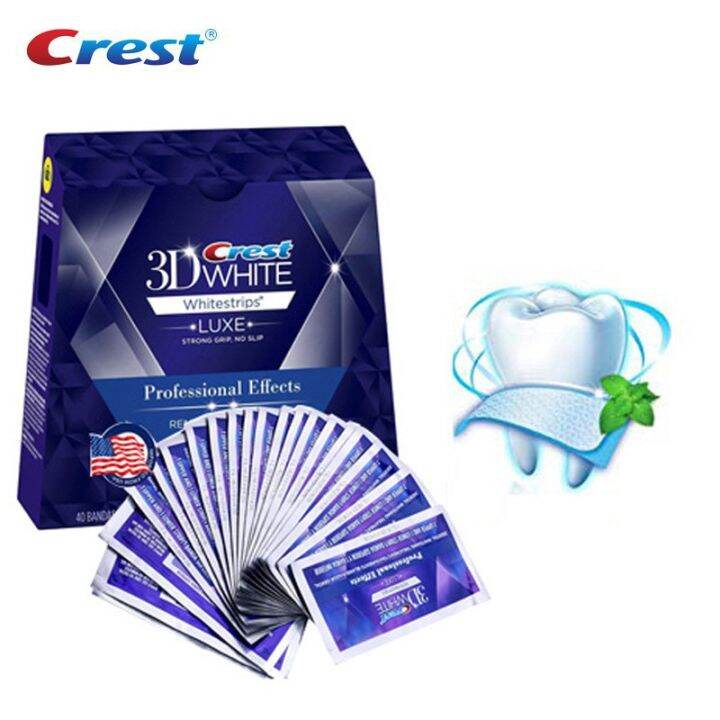 Crest 3D Whitestrips White Strips Luxe Professional Dental Oral Hygiene