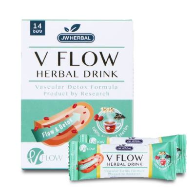V Flow Herbal Drink สารสกัด สมุนไพร ขิงพุทราจีน เห็ดหูหนูดำ จากงานวิจัย