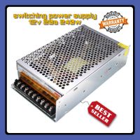 เพาเวอร์ซัพพลาย POWER SUPPLY SWITCHING 12V 20A 240W สำหรับกล้องวงจรปิด transformer Power Supply Regulated