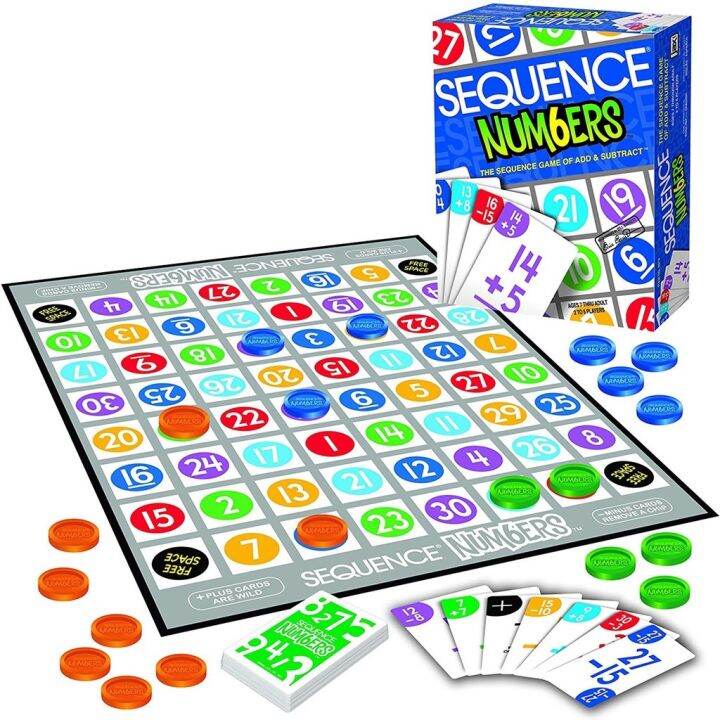 play-game-sequence-number-board-game