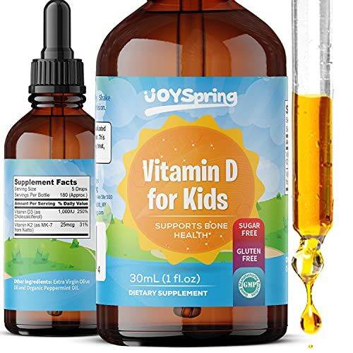 [PREORDER] Kids Vitamin D Drops Vitamin D for Kids Tasty Childrens
