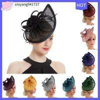 หมวกที่คาดผม Topi Jala แบบวินเทจสำหรับงานเลี้ยงน้ำชาที่คาดผมดอกไม้เครื่องประดับผม XINYANG941727