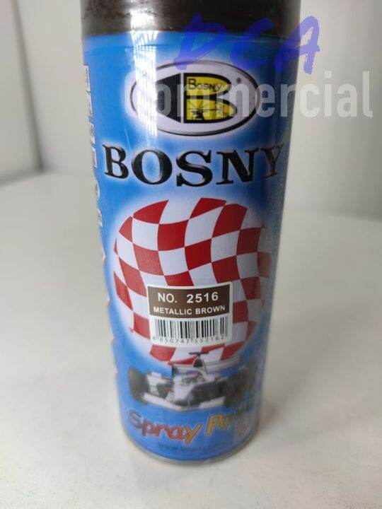 Bosny Spray Paint No. 2516 Metallic Brown Lazada PH