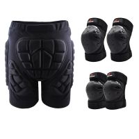 ☽ Ski Protective Hip Pad Padded Shorts Skiing Skating Snowboarding Impact Protection Elbow Pads Protective Knee Pads Guard