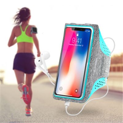 ❀♘❁ Naturehike Sports Arm Bag Running Cell Phone Armband Pack Phone Pouch Breathable Ultralight Outdoor Running Arm Bag Gym Running