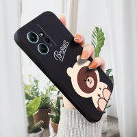 เคสสำหรับ Xiaomi Redmi โน๊ต12 4G Note 12 5G Note 12 12 Pro 5G เคสโทรศัพท์การ์ตูนหมี5G เคสป้องกันทนแรงกระแทกคลุมทั้งหมดปลอกซิลิโคนของเหลวทรงสี่เหลี่ยมดั้งเดิม