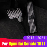 อลูมิเนียมรถเท้าเหยียบการใช้เบรคเหยียบสำหรับ Hyundai Sonata LF DN8 2015-2017 2018 2019 2020 2021 2022อุปกรณ์เสริม