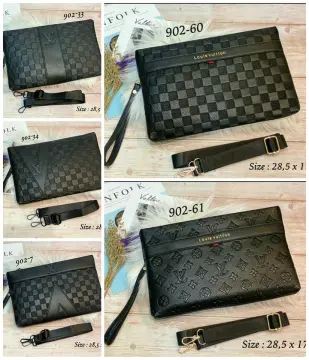 Jual Clutch LV import pria wanita / tas tangan LV pria wanita