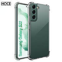 HOCE กันกระแทกแบบใสโทรศัพท์เคสสำหรับ Samsung Galaxy S22 S21 S20 S10 S9 S23 Plus หมายเหตุ20 10 9 5G M10 M20 M30 M01 M11 M31 M33 M53 A51 A71 A81 A91 A72 A82กรณีฝาครอบซิลิโคนใส