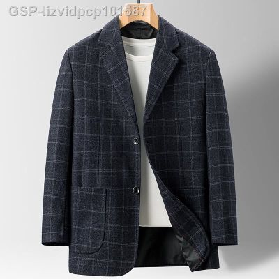 แฟชั่น2023สำหรับผู้ชายเสื้อแจ็คเก็ตสุภาพบุรุษเหมาะที่สุดสำหรับงานเลี้ยงธุรกิจแบบเรียบง่าย