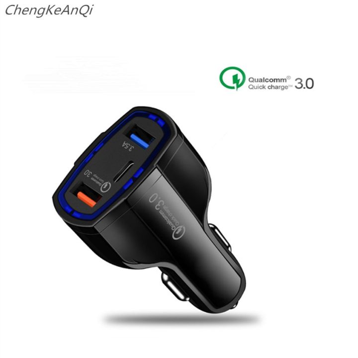 big-sales-dhakamall-quick-charge-3-0-car-charger-5v-3-5a-qc3-0-turbo-fast-charging-car-charger-dual-usb-รถชาร์จโทรศัพท์มือถือสำหรับ-huawei-xiaomi-8