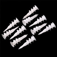 Plasterboard Anchor.10pcs Drywall ไนลอนยึดยาง; ผนังเจาะด้วยตนเอง Drywall ที่ยึดแบบไนลอนพลาสติกสำหรับสกรู M4-m5