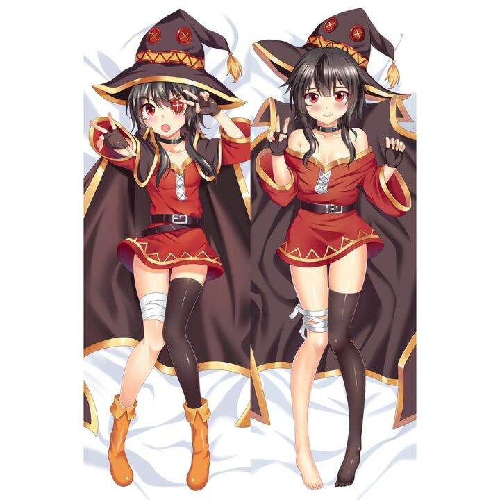 การ์ตูนญี่ปุ่น-konosuba-gods-blessing-on-this-wonderful-world-ขนาด-60x180-ซม-ปลอกหมอน-ลาย-megumin-dakimakura-สําหรับกอดร่างกาย