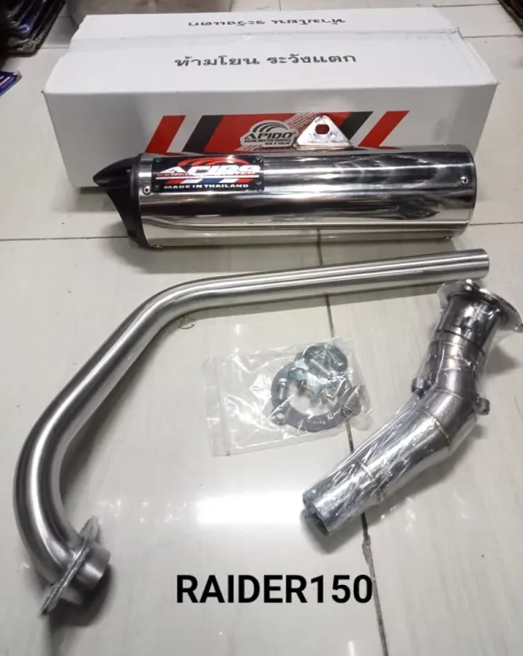 Chrome Apido Pipe For Raider Carb 