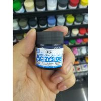 สีสูตรน้ำ Mr.Acrysion Color N95 SMOKE GRAY (Gloss) 10ml