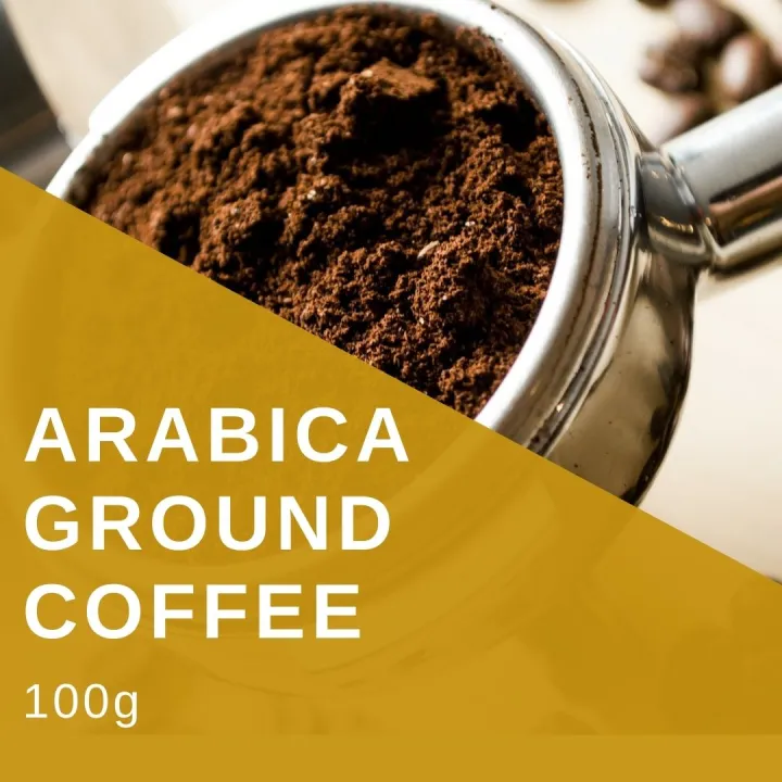 100g ARABICA Ground Coffee Lazada PH