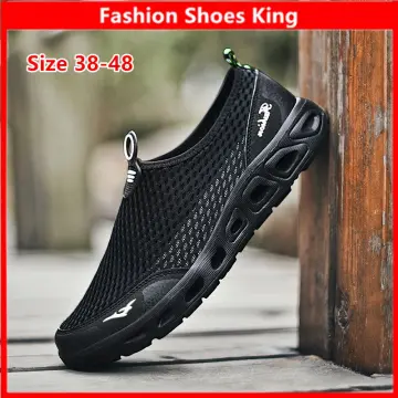 Large size men honeycomb mesh quick sales drying upstream shoes casual beach shoes