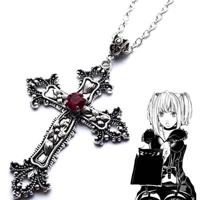 Y2k Punk Crystal Cross Necklace Clavicle Chain Choker Necklaces - Punk Crystal - Aliexpress