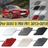 ฝาฝาครอบตัดตะขอเกี่ยว Bemper Belakang ที่ครอบตะขอลากสำหรับ BMW 3 Series F30 2012 2013 2014 2015 51127312748ลงสีคุณภาพสูง