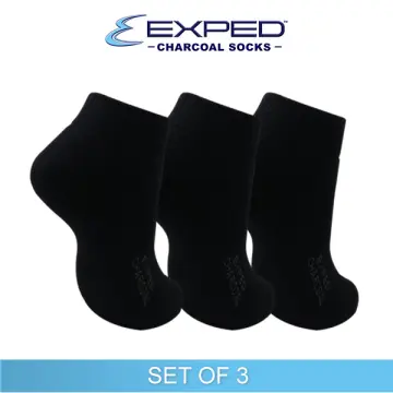 Biofresh RLCKG33 Ladies' Antimicrobial Odor Free Cotton Low Cut Lite Casual  Socks 3 pairs in a pack