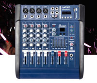 Power mixer Bluetooth USB บูลทูธ เพาเวอร์มิกเซอร์ 4CH ขยายเสียง รุ่น PMX402D-USB