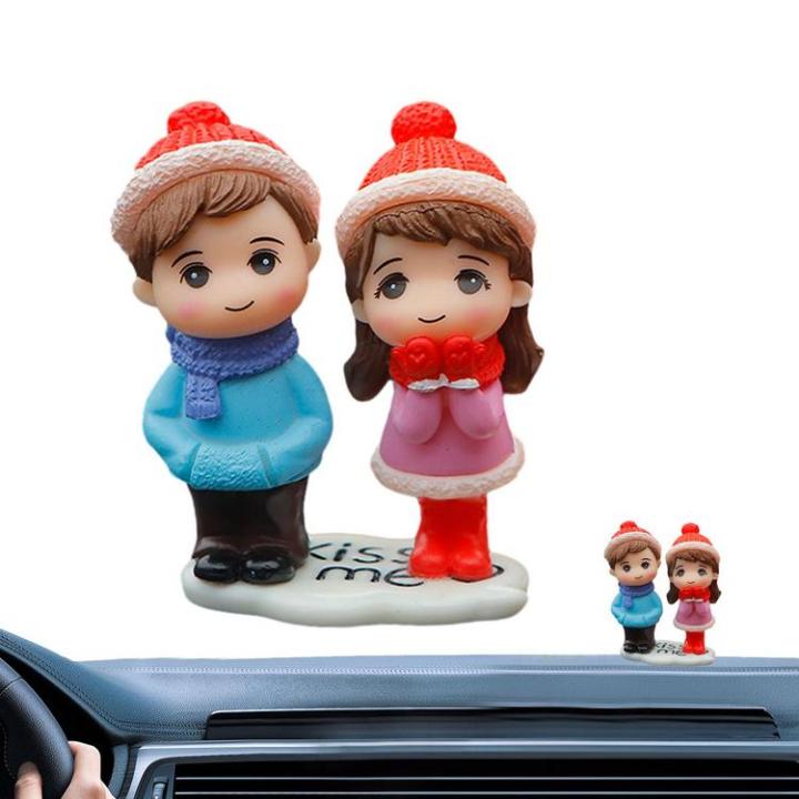 car-couple-decoration-cartoon-couple-figurines-dashboard-ornament-multi-purpose-decoration-supplies-for-bedrooms-homes-cars-offices-handy