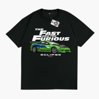 【HOT】เสื้อยืด พิมพ์ลาย MITSUBISHI ECLIPSE FAST FURIOUS BRIAN O CONNOR JDM LEGEND สําหรับผู้ชาย100%cotton